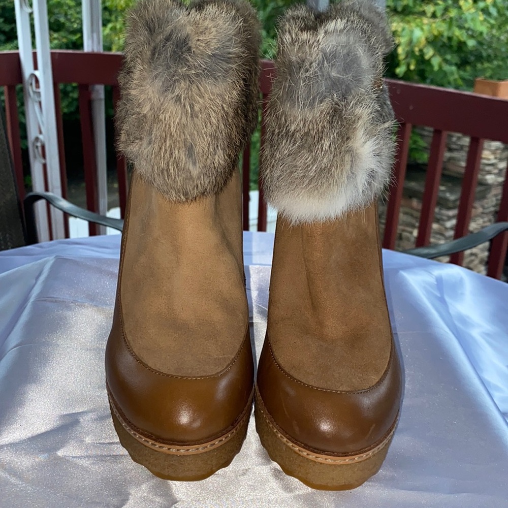 Tory Burch platform boots